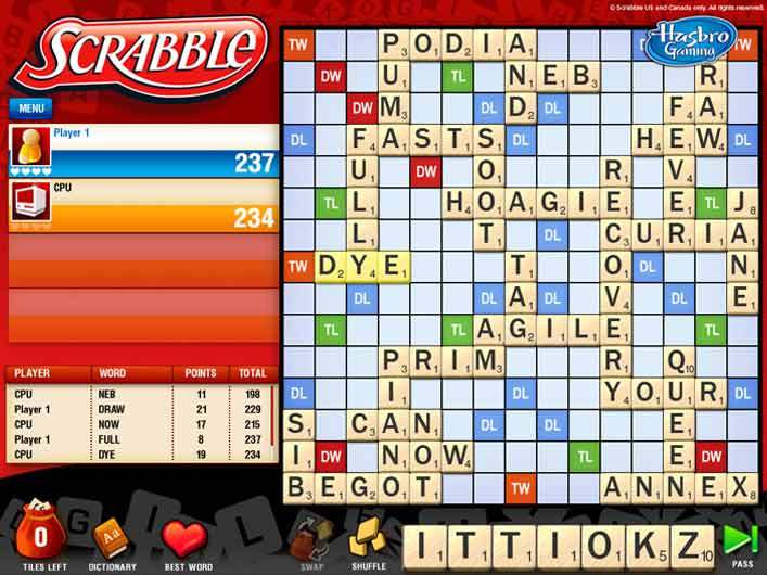 free download for scrabble game